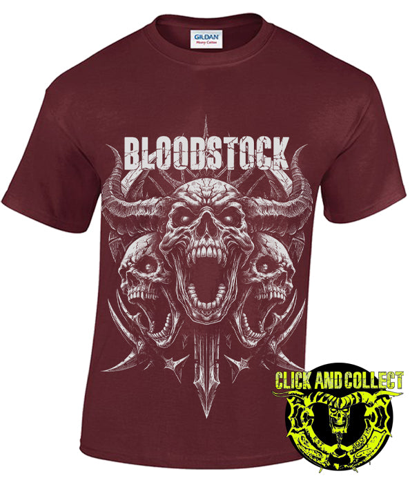 BOA 2026 Burgundy Scream Logo Tee (CLICK AND COLLECT ONLY)