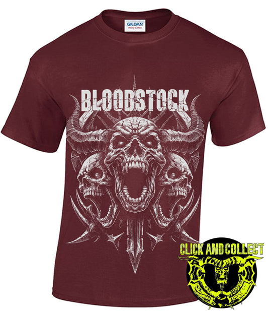 BOA 2026 Burgundy Scream Logo Tee (CLICK AND COLLECT ONLY)