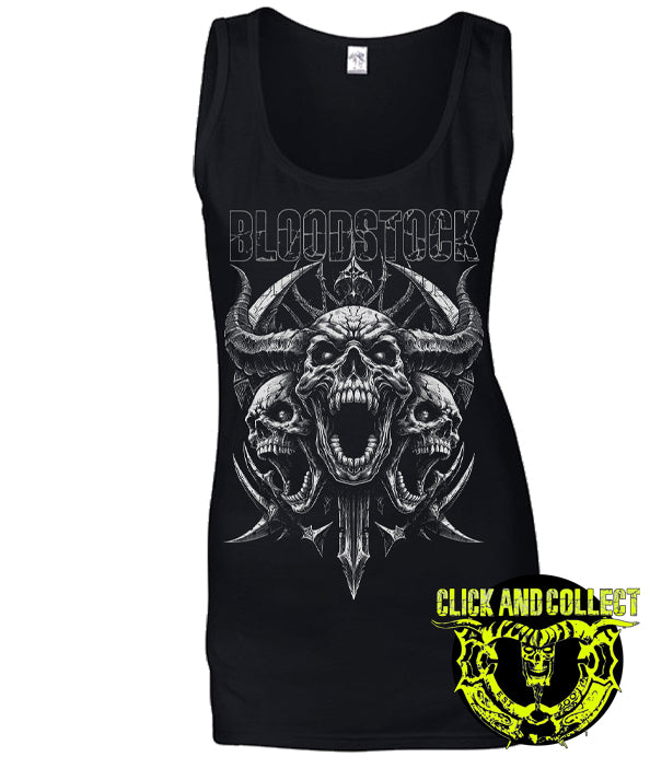 BOA 2026 Blk Scream Logo Womens Vest (CLICK AND COLLECT ONLY)