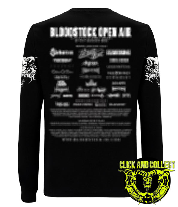 BOA 2026 Blk Scream Logo Longsleeve (CLICK AND COLLECT ONLY)