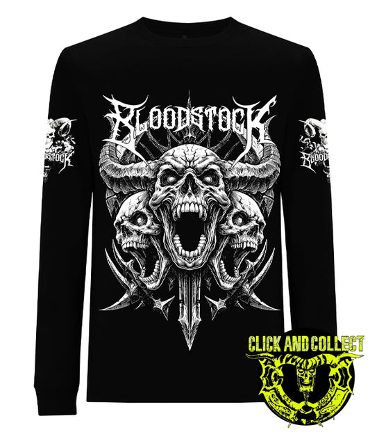 BOA 2026 Blk Scream Logo Longsleeve (CLICK AND COLLECT ONLY)