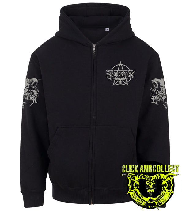 BOA 2026 Blk Embroidered Zip Hoody (CLICK AND COLLECT ONLY)