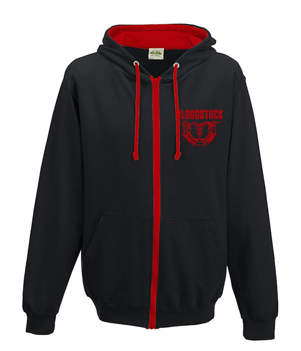 BOA Blk/Red Classic STAN Zip Hood