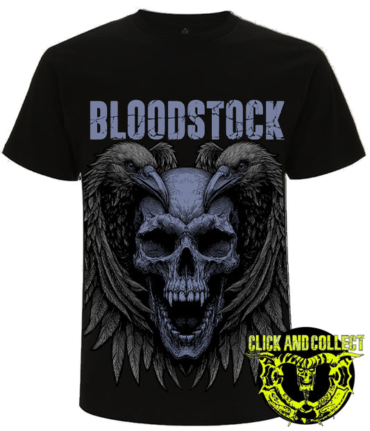 BOA 2025 Bird Skull Black Tee (CLICK AND COLLECT ONLY)