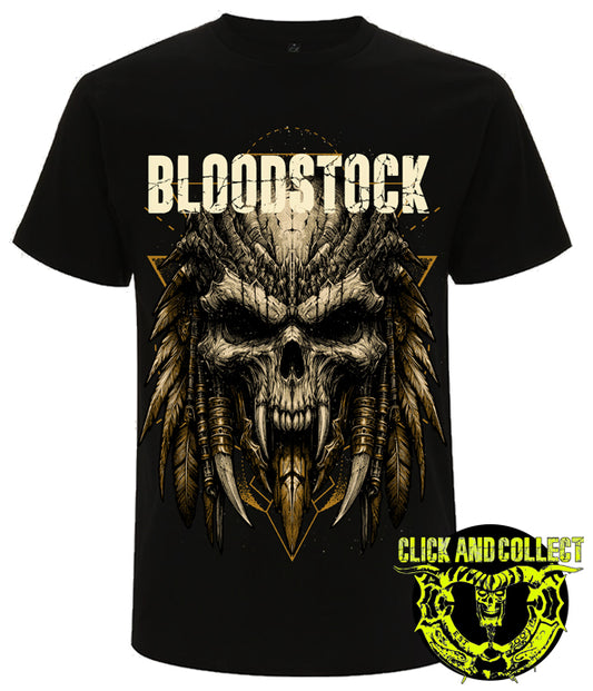 BOA 2025 Skull Feather Black Tee (CLICK AND COLLECT ONLY)