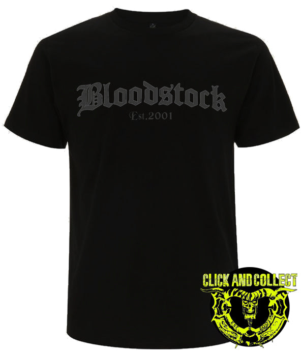 BOA Black on Black Logo Tee (CLICK AND COLLECT ONLY)