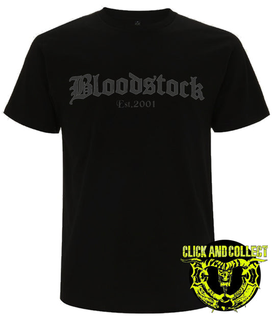 BOA Black on Black Logo Tee (CLICK AND COLLECT ONLY)