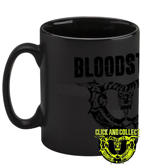 BOA Black Logo on Black Mug (CLICK AND COLLECT ONLY)