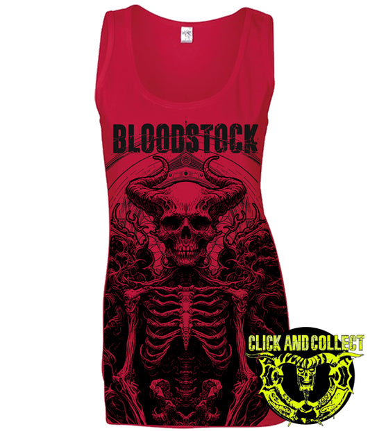 BOA 2025 Winged Skeleton Red Vest (CLICK AND COLLECT ONLY)