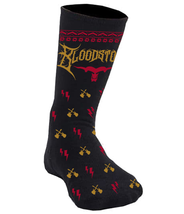 Bloodstock Knitted Socks