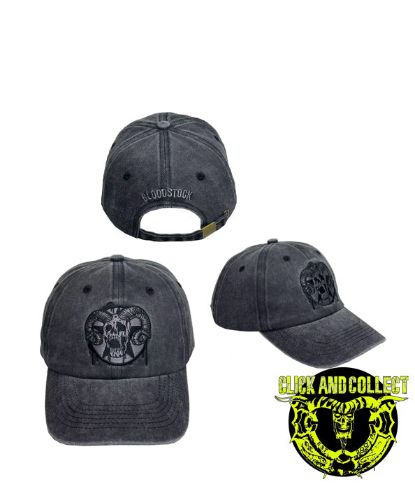 BOA Embroidered Vintage Black Cap (CLICK AND COLLECT ONLY)
