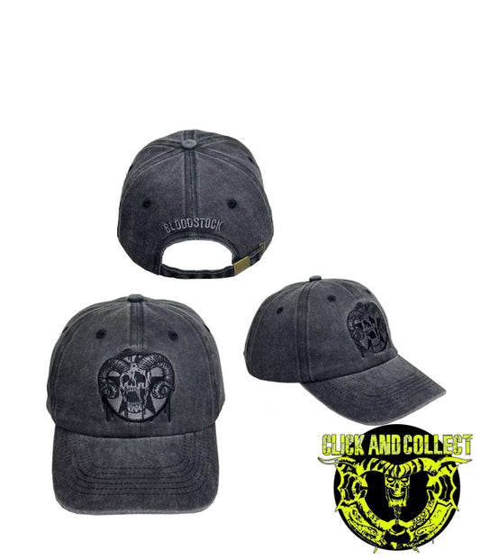 BOA Embroidered Vintage Black Cap (CLICK AND COLLECT ONLY)