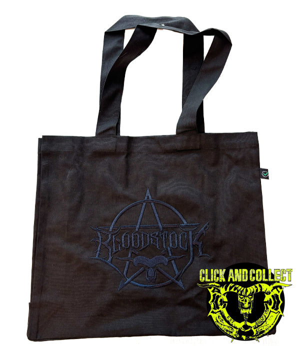 BOA Embroidered Large Heavy Duty Black Tote Bag  (CLICK AND COLLECT ONLY)