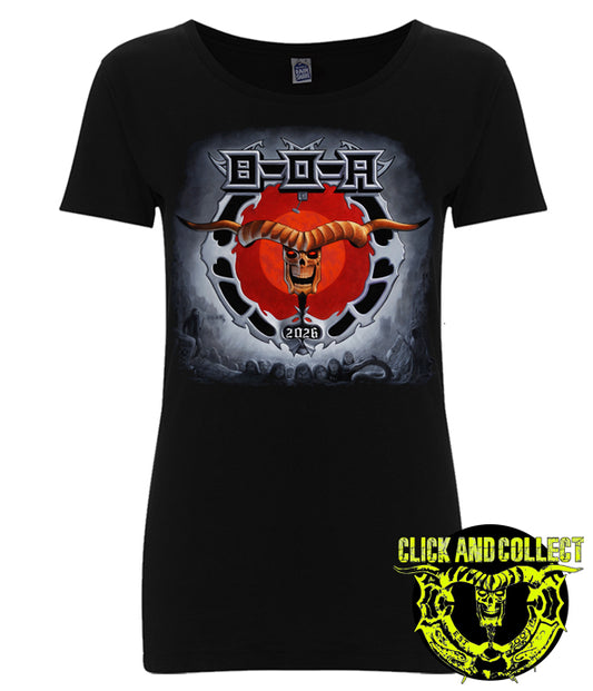 BOA 2026 Logo Skinny Tee (CLICK AND COLLECT ONLY)