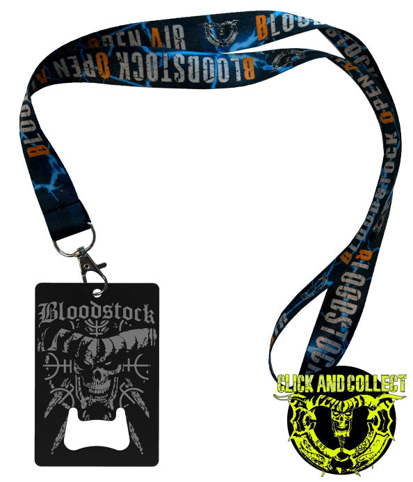 BOA Metal Bottle Opener with Lanyard (CLICK AND COLLECT ONLY)