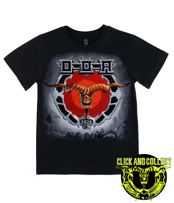 BOA 2026 Logo Kids Tee (CLICK AND COLLECT ONLY)