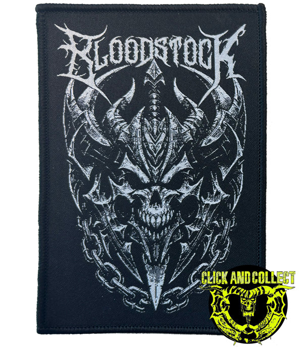 BOA Iron Skull Woven Patch (CLICK AND COLLECT ONLY)