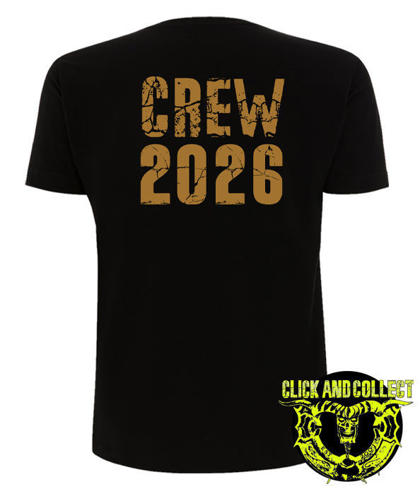 BOA 2026 Crew Black Tee (COLLECT FROM PRODUCTION OFFICE)