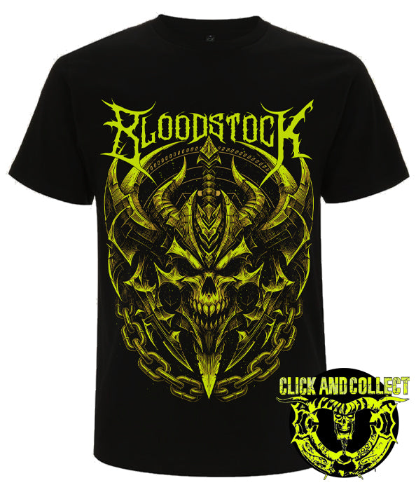 BOA 2026 Blk Iron Skull Logo Tee (CLICK AND COLLECT ONLY)