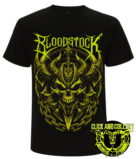 BOA 2026 Blk Iron Skull Logo Tee (CLICK AND COLLECT ONLY)