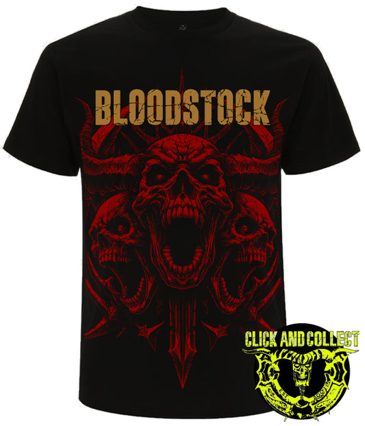 BOA 2026 Blk Scream Jumbo Logo Tee (CLICK AND COLLECT ONLY)