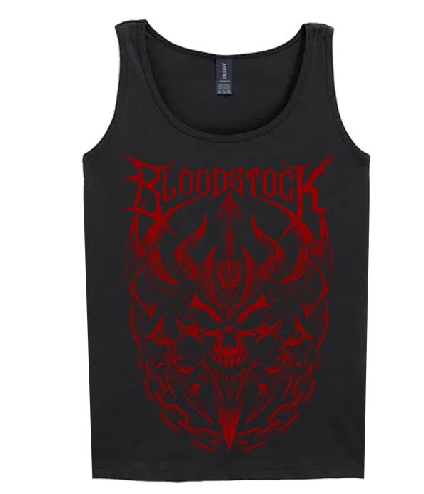 BOA 2026 Blk Iron Skull Mens Vest