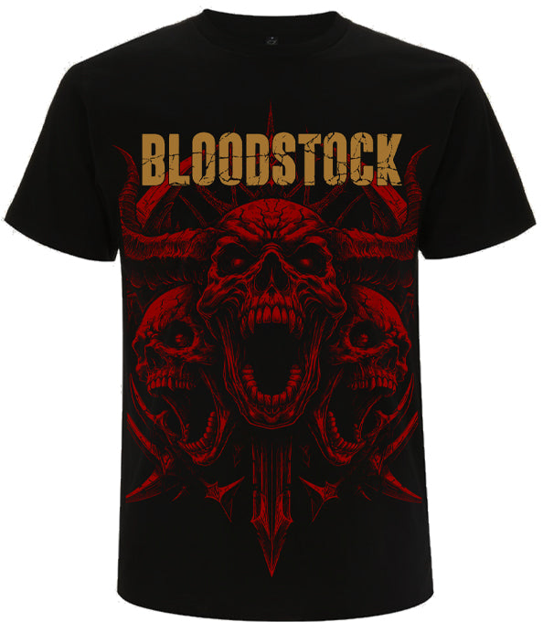 BOA 2026 Blk Scream Jumbo Logo Tee