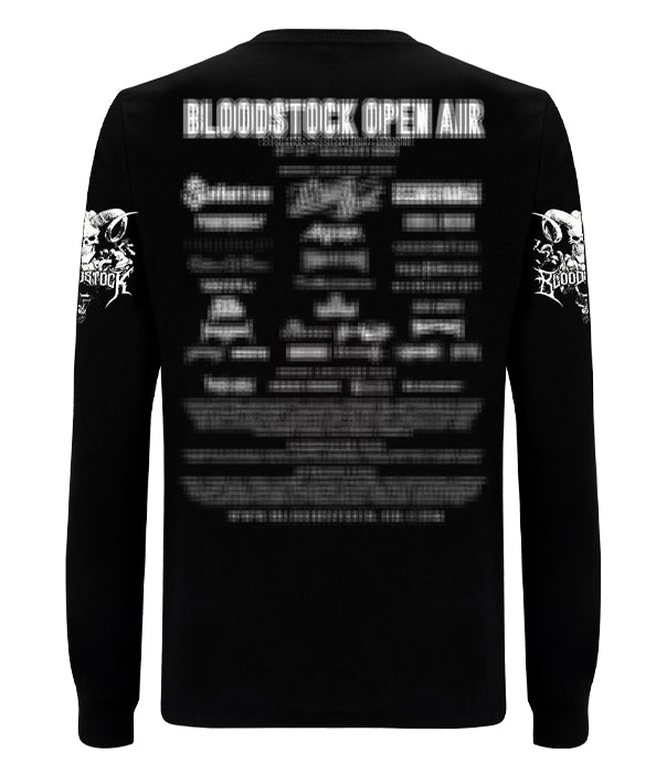 BOA 2026 Blk Scream Logo Longsleeve