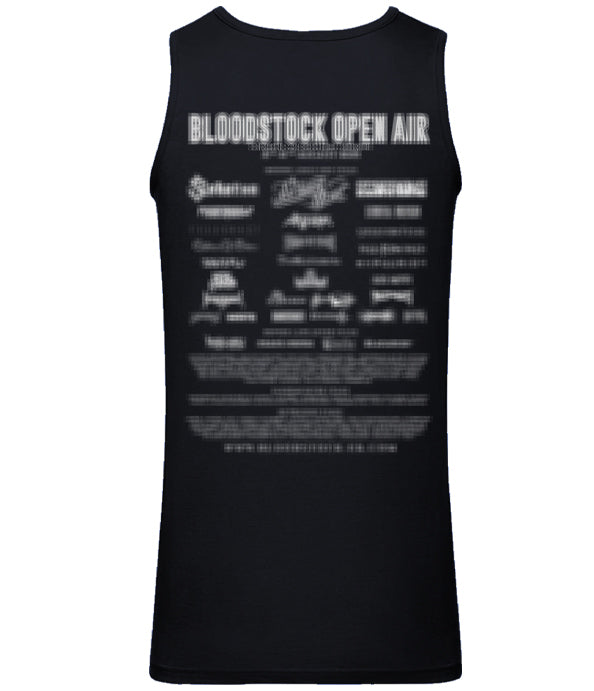 2026 Scream Logo Womens Blk Vest