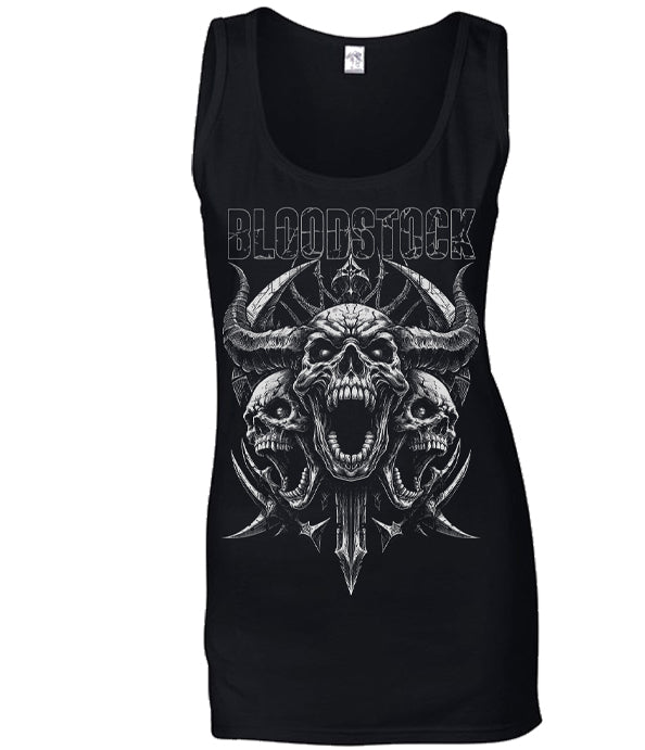 2026 Scream Logo Womens Blk Vest