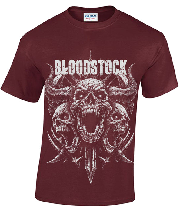 BOA 2026 Burgundy Scream Logo Tee