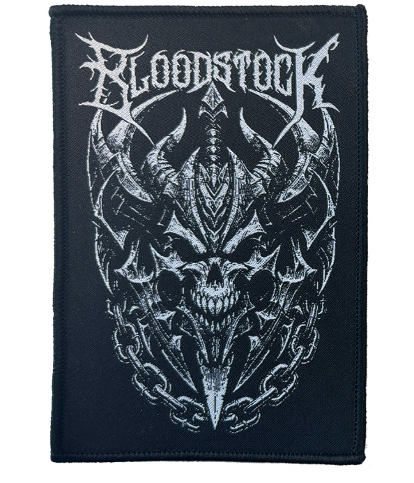 BOA Iron Skull Woven Patch