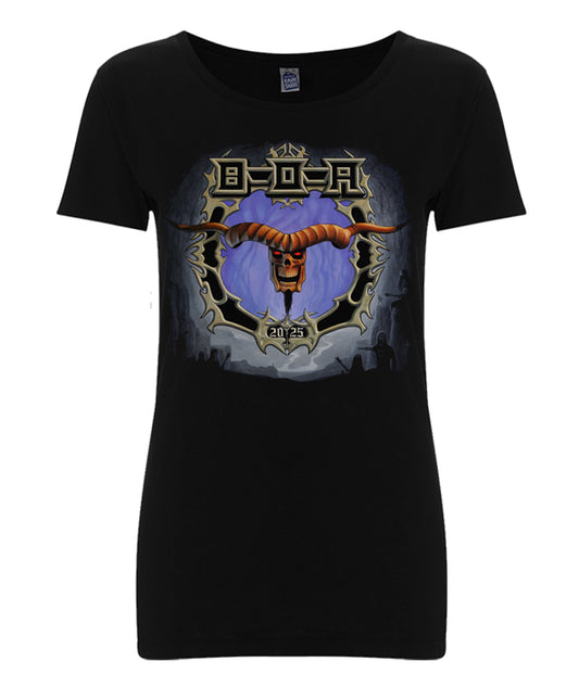 BOA 2025 Logo Black Fitted Tee