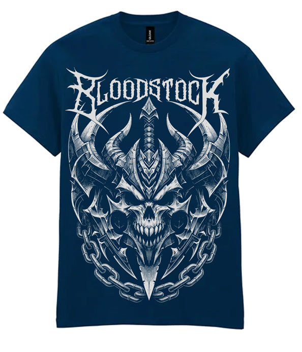 BOA 2026 Navy Iron Skull Logo Tee