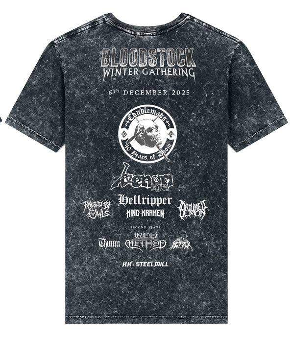 Winter Gathering 2025 Logo Acid Black Tee
