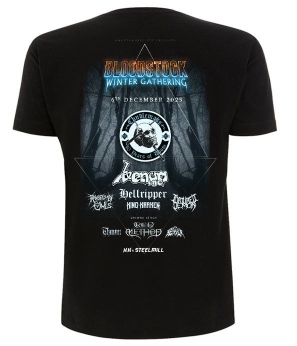 Winter Gathering 2025 Logo Black Tee